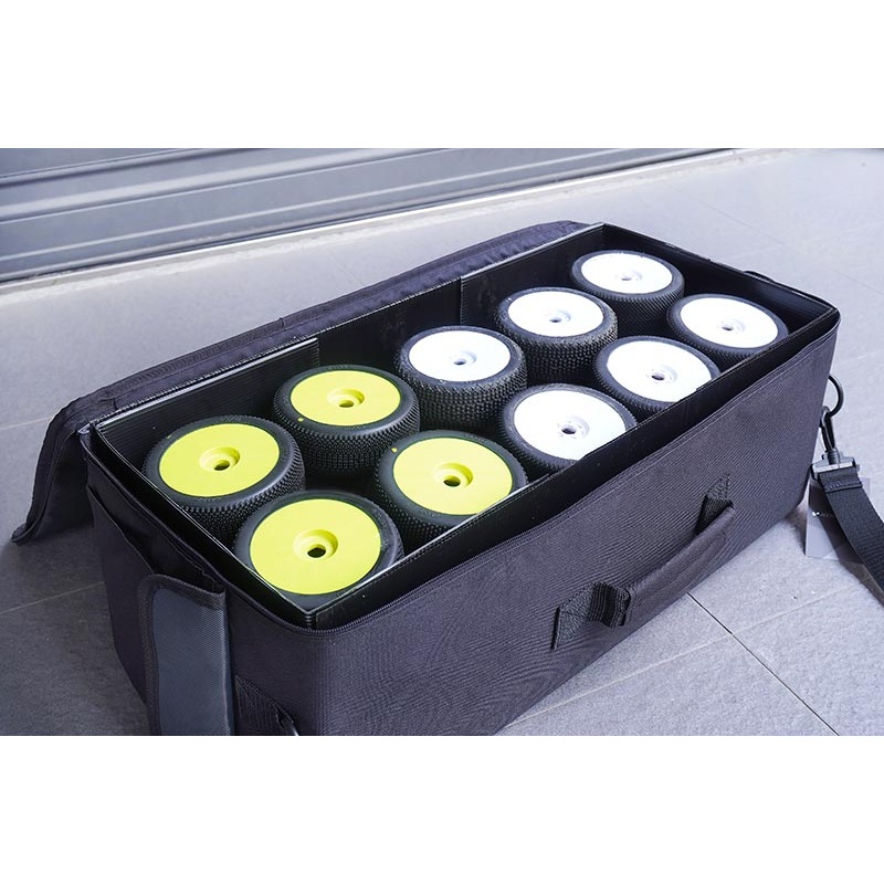 Koswork KOS32246 Large Tire Bag, 1/10 Buggy Bag/Storage Bag/Accessories Bag (w/PP case)