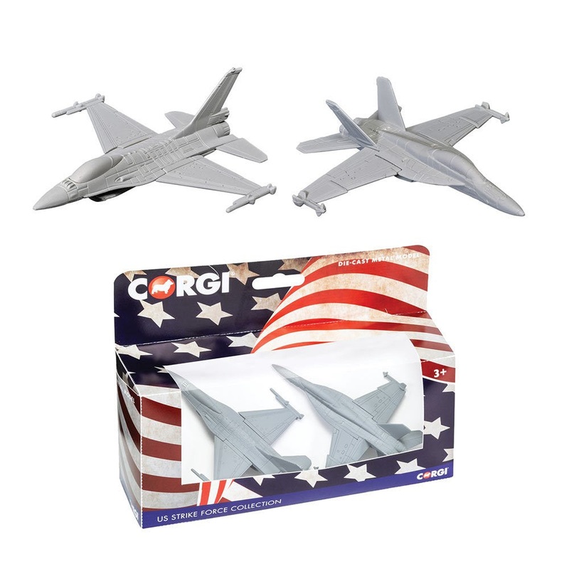 Corgi CS90684 F/A18 & F-16