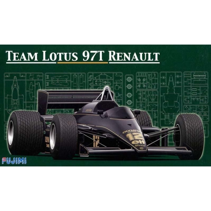 Fujimi 09195 1/20 F1: Lotus 97T ’85