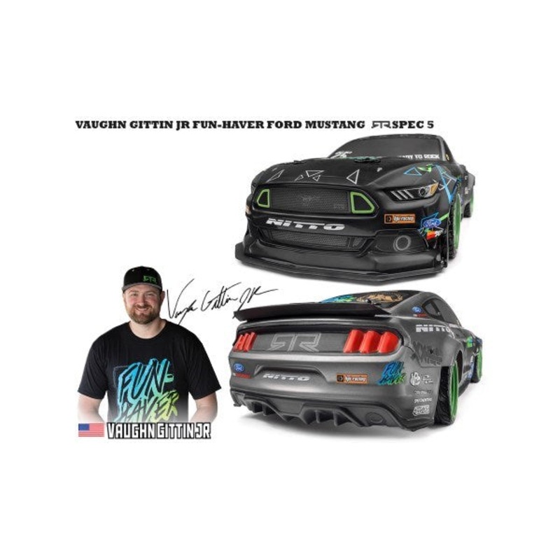 HPI Racing 115984 1/10 4WD RS4 Sport 3 Drift Car – ’15 Ford Mustang RTR Spec 5