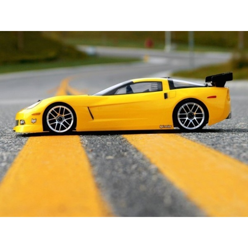 HPI Racing 17503 1/10 RC Body: Chevrolet Corvette C6 – Unpainted