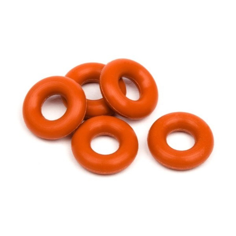 HPI Racing 6819 Silicone O-Ring Red (5)