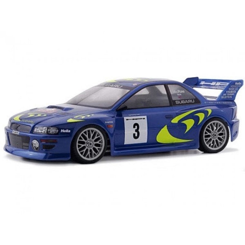 HPI Racing 7312 1/10 RC Body: 1998 Subaru Impreza WRC – Unpainted