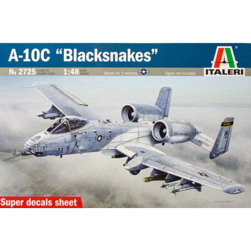Italeri 1/48 2725 A-10 Tbolt Blacksnakes
