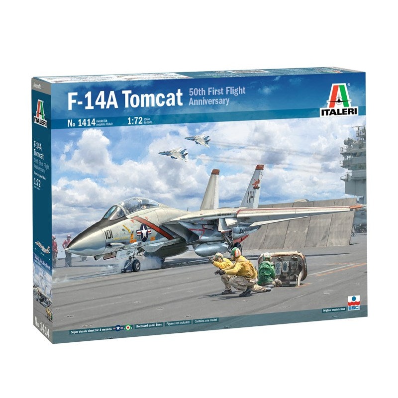 Italeri 1/72 1414 F-14A Tomcat 50Th Anni.