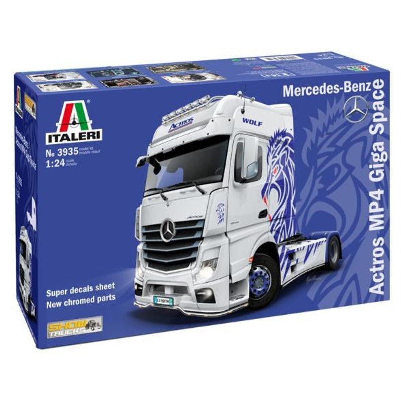 Italeri 3935 1/24 M.B. ACTROS MP4 GIGA SPACE SHOW