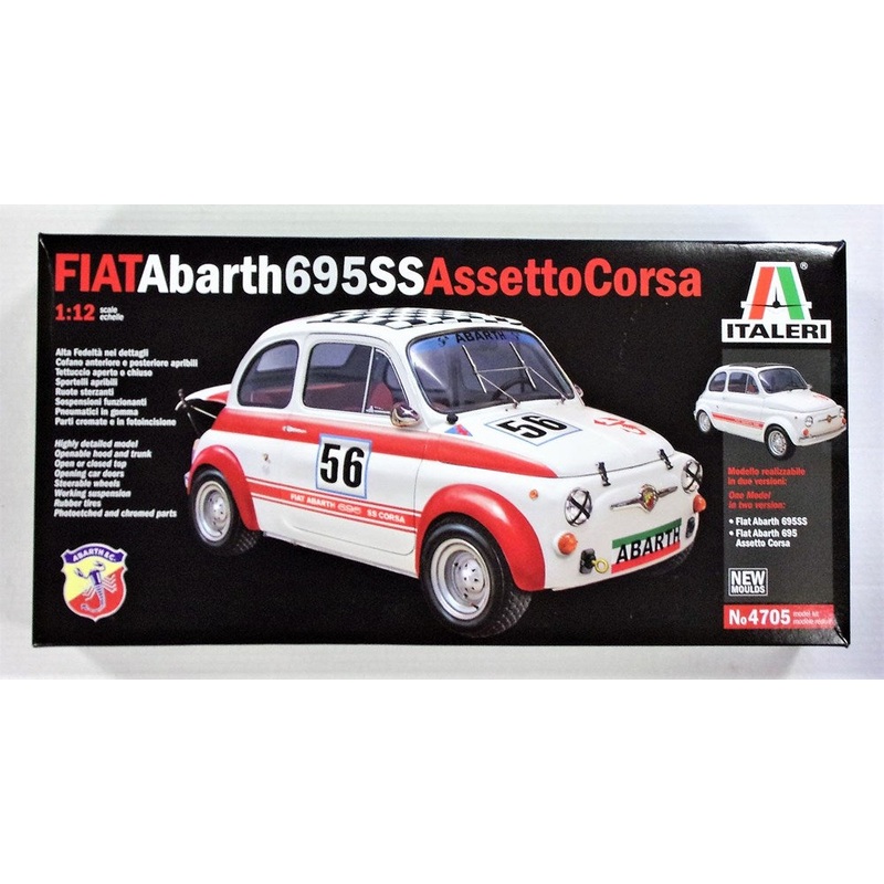 Italeri 4705 1/12  FIAT ABARTH 695SS CORSICA RALLY