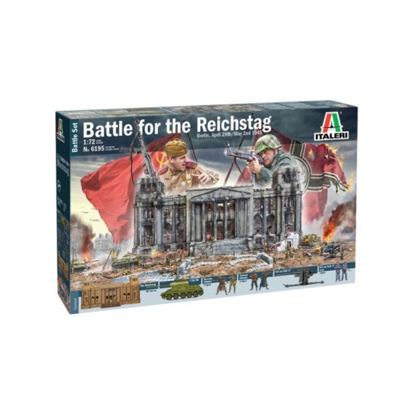 Italeri 6195 Set: Battle for the Reichstag – Berlin 1945