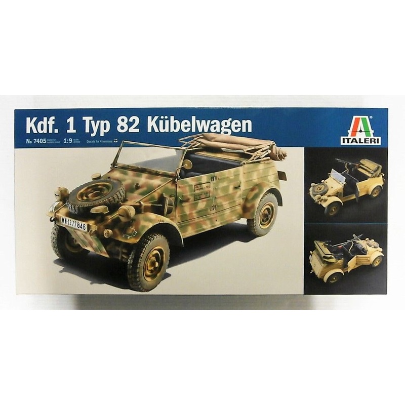 Italeri 7405 1/9 TYPE 82 KUBELWAGEN