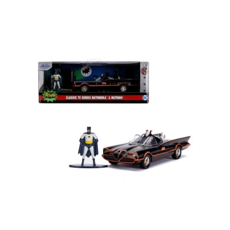 Jada 31703 1/32 1966 Batmobile w/Batman Figurine – Classic Batman TV Series