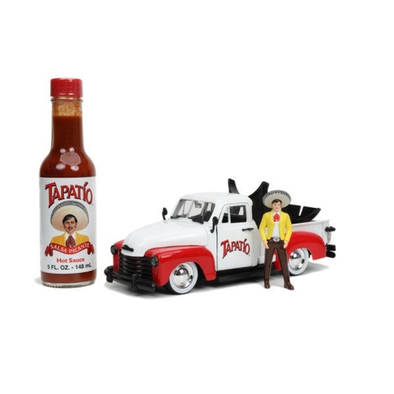 Jada 31968 1/24 1953 Chevy Pickup w/Charro Man Figurine – Tapatio Hot Sauce