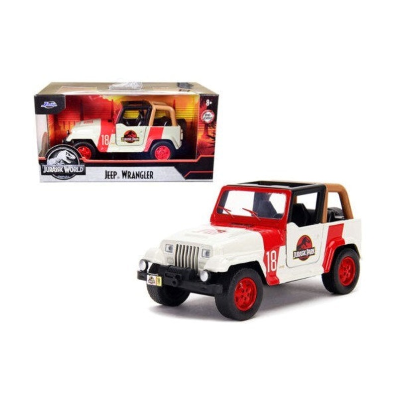 Jada 32129 1/32 1992 Jeep Wrangler Jurassic Park – Jurassic World