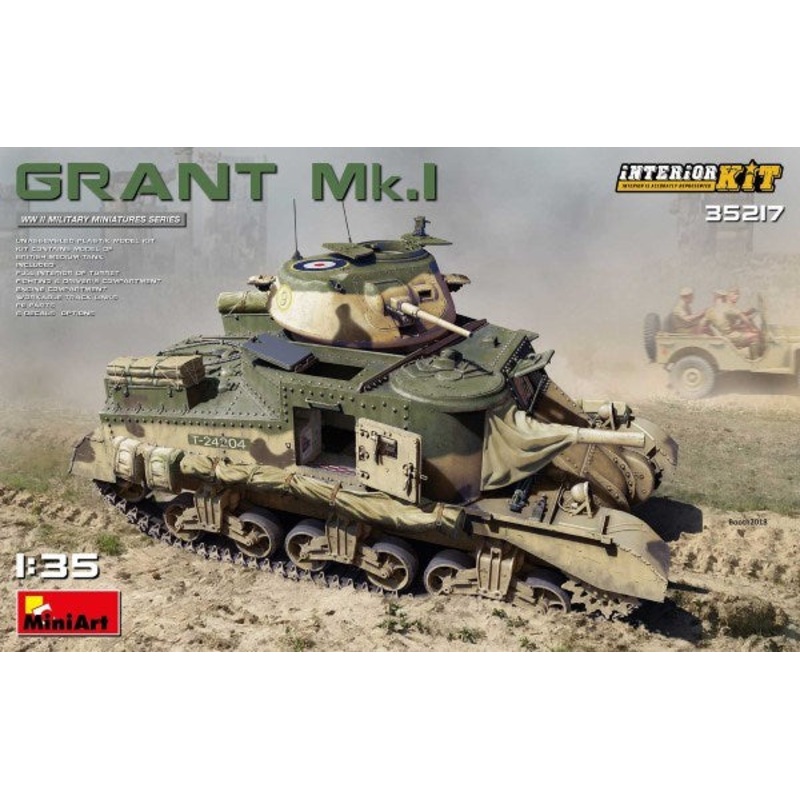 MiniArt 35217 1/35 GRANT MK.1 W/INTERIOR