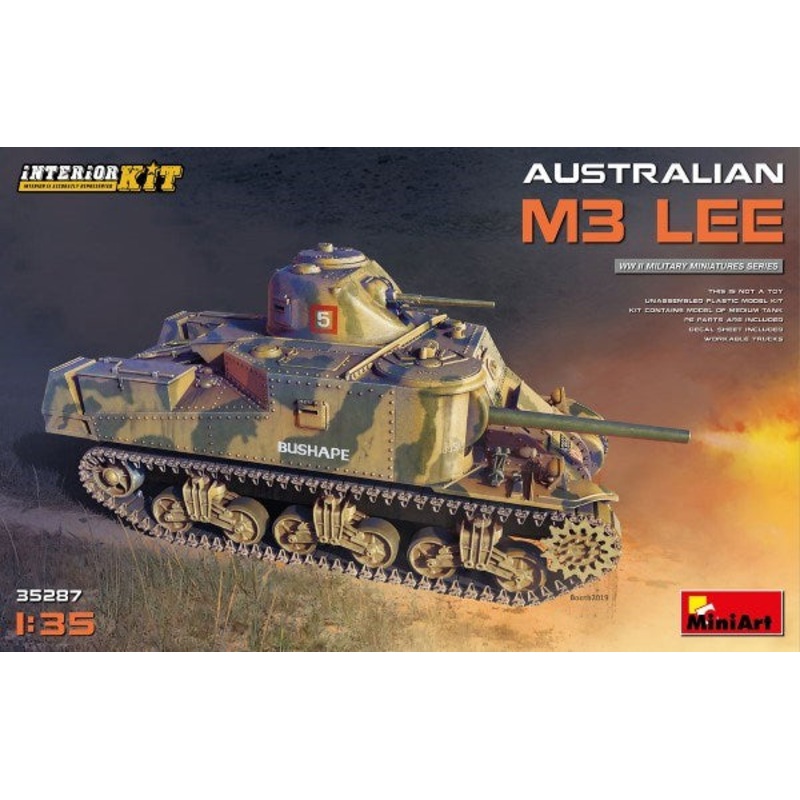 MiniArt 35287 1/35 AUSTRALIAN M3 LEE W/INT KIT