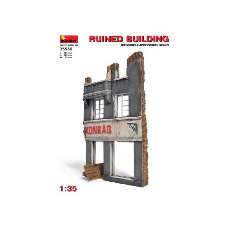 MiniArt 3536 1/35 Ruined Building