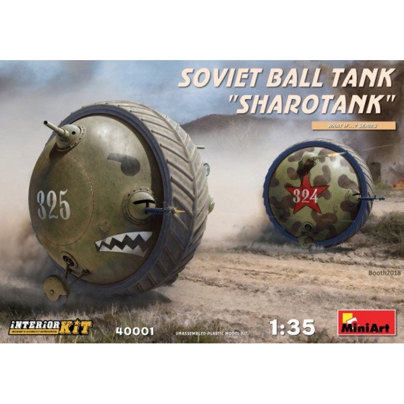 MiniArt 40001 1/35 SOVIET SHAROTANK W/INT KIT