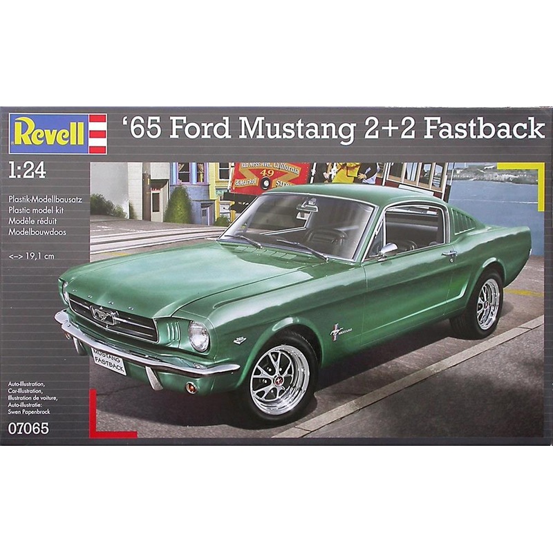 Revell 07065 1/24 1965 FORD MUSTANG 2  +  2