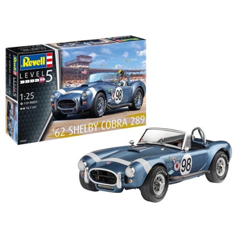 Revell 07669 1/24 1962 Shelby Cobra 289