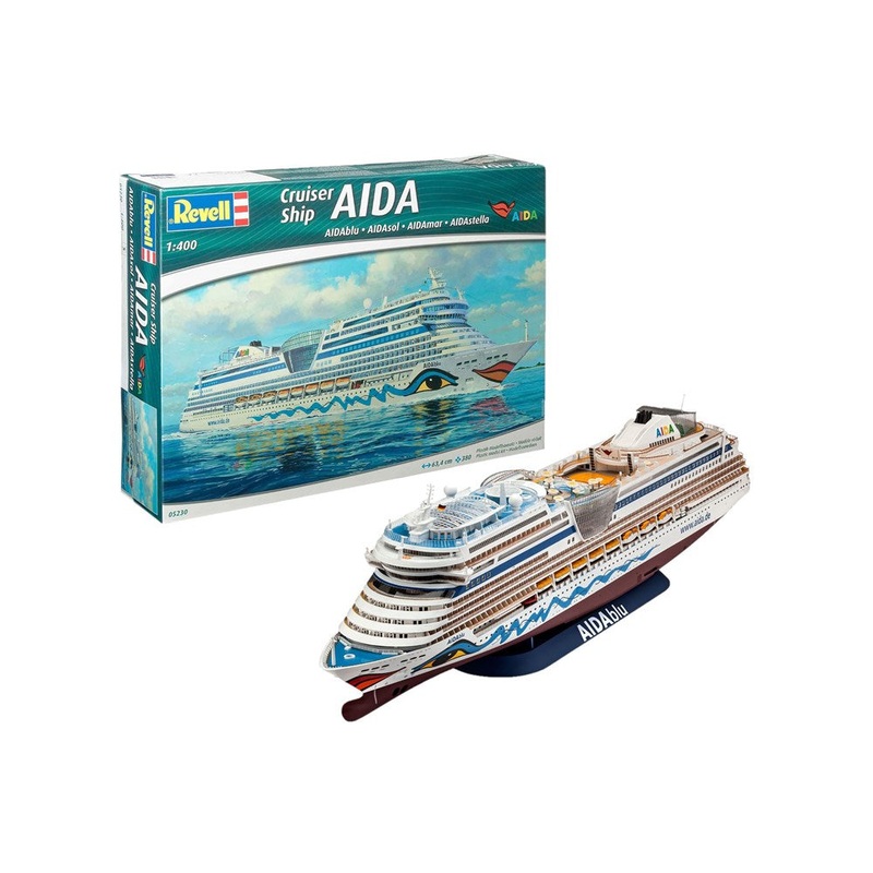 Revell 5200  1/400 Aida Criuses Cruise Ship