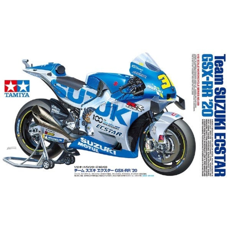 Tamiya 14139 1/12 Suzuki GSX-RR ’20 – Team Suzuki ECSTAR
