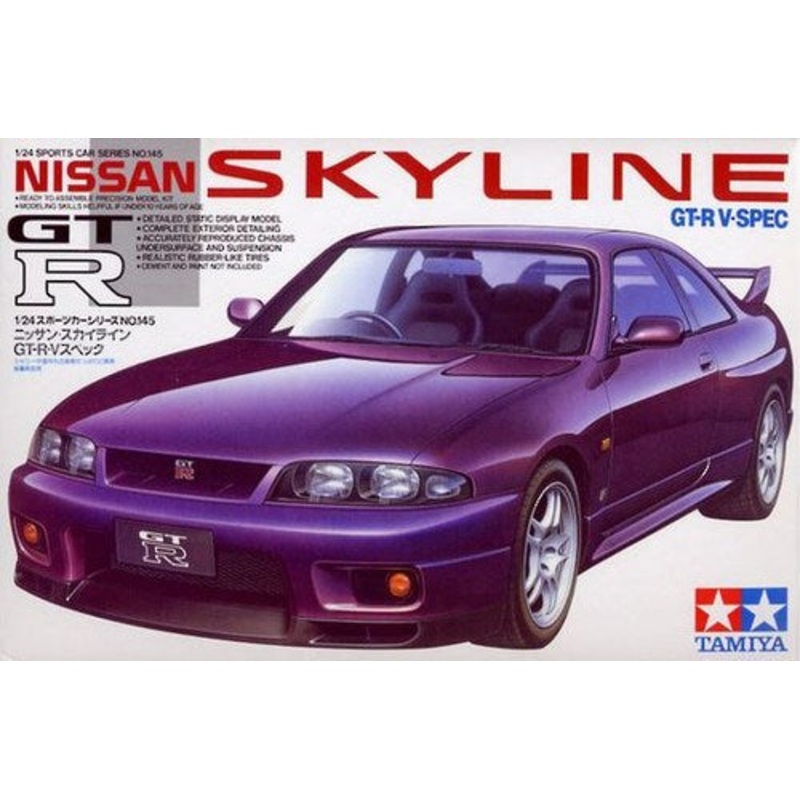 Tamiya 24145 1/24 NISSAN SKYLINE GTR