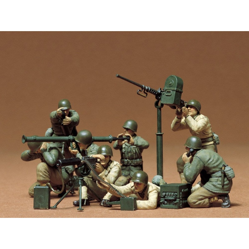 Tamiya 35086 1/35 U.S. Gun and Mortar Team Military Miniature Series no.86
