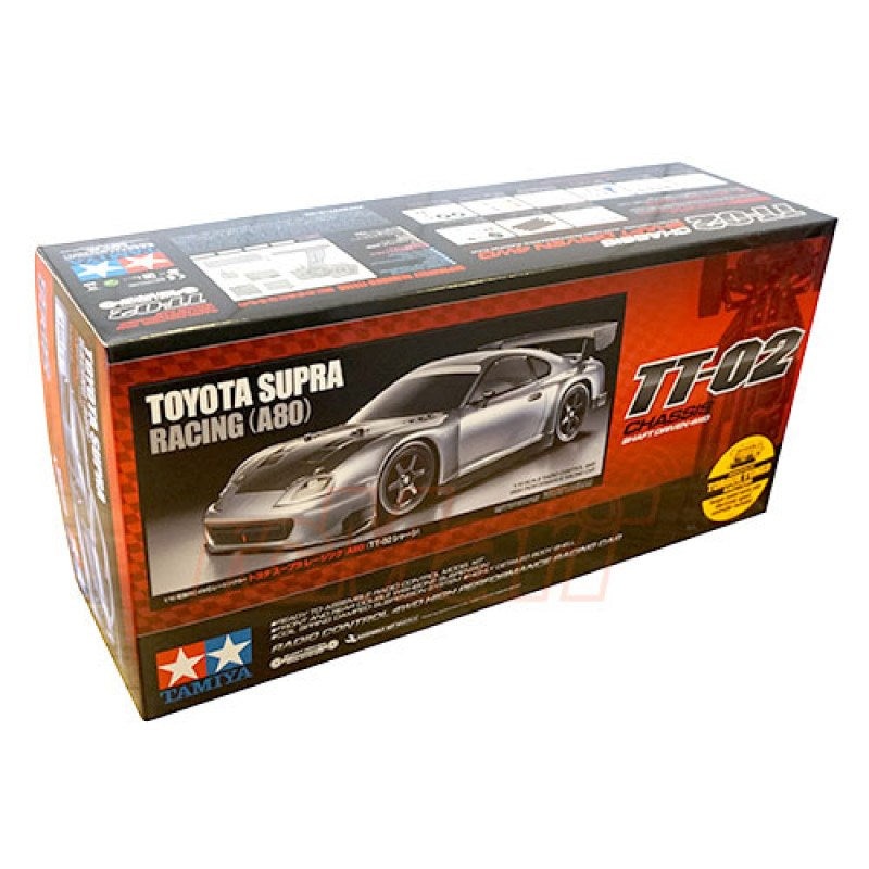 Tamiya 47433 1/10 R/C SUPRA RACING (A80) TT-02