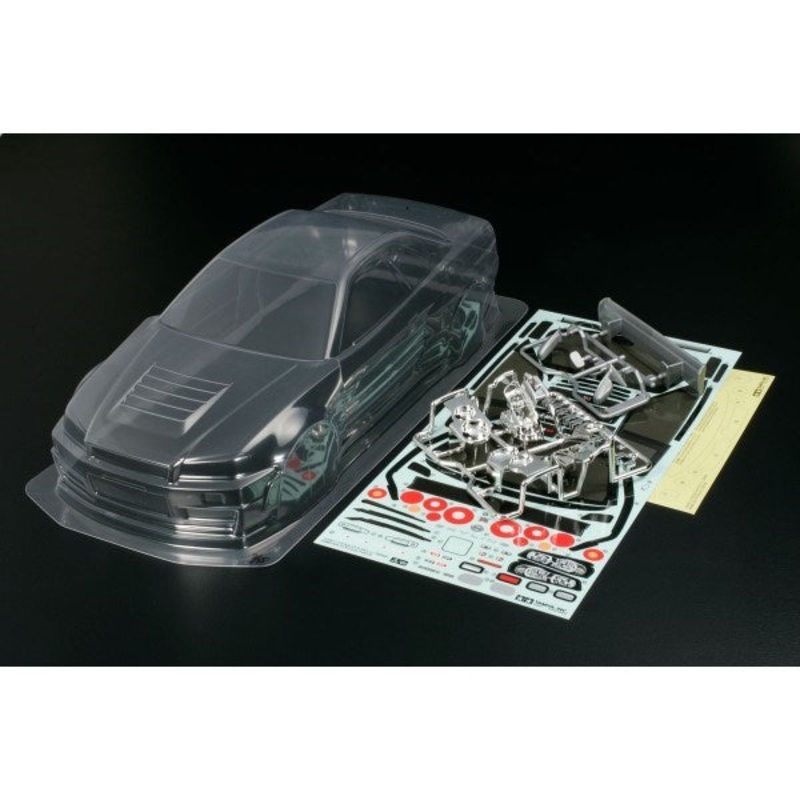 Tamiya 51246 RC Body Set: 1/10 NISMO R34 GT-R Z-Tune – Unpainted