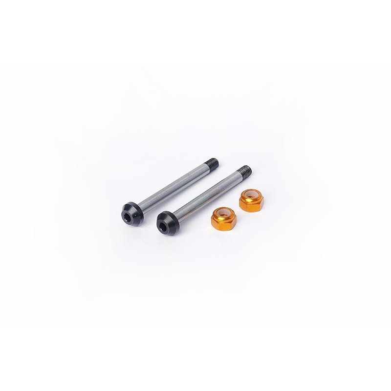 Koswork KOS04344 Kyosho Rear Outter (for 3x30mm) Hardened Hinge Pin/Suspension Shaft (2) Mid/Turbo/Optima/Javelin/Ultima