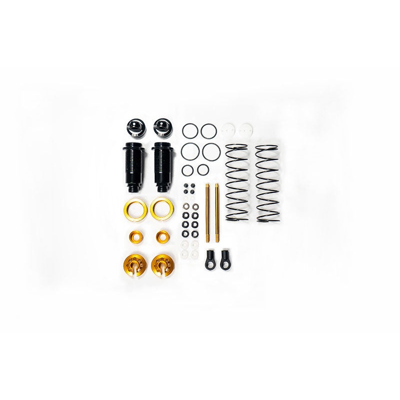 Koswork KOS04351-1GDR Kyosho Rear 12mm Gold Big Bore Buggy Shock Set (2)