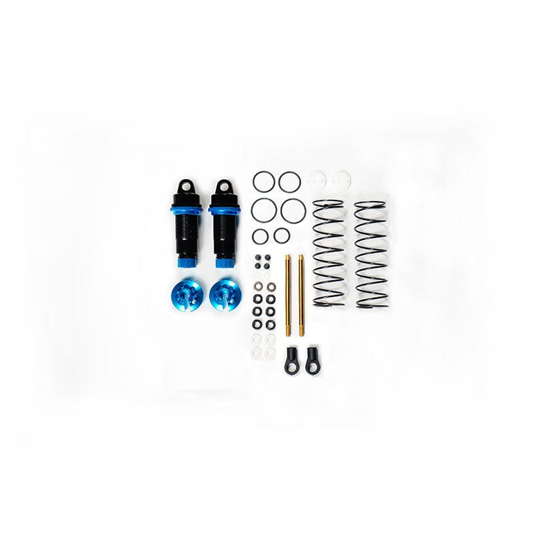 Koswork KOS04410TAR Tamiya Rear 12mm Blue Big Bore Buggy Shock Set (2)