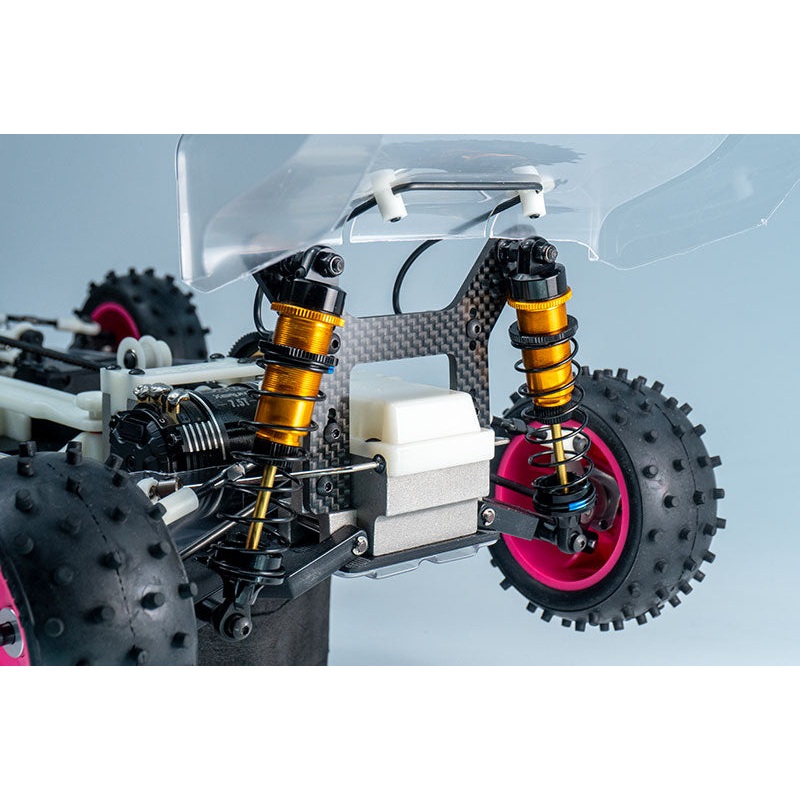 Koswork KOS04501-2 Yokomo 3mm Rear Carbon Shock Tower (For Big Bore Shocks) YZ-870C / YZ-10