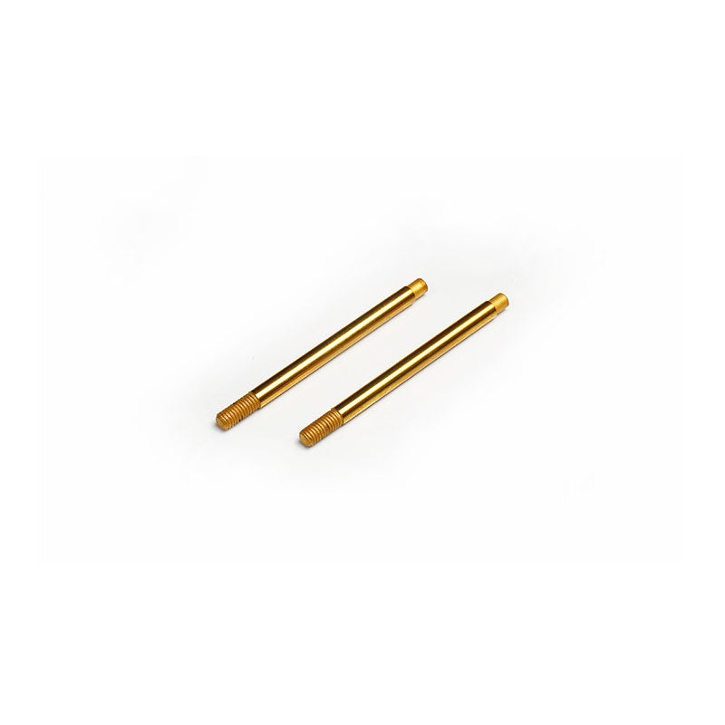Koswork KOS04821 Front Shock Shaft TiN Coated 3×41.25mm (2) 12mm & 13mm Shock AE 21mm