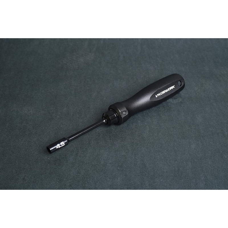 Koswork KOS13252-N45 Aluminum 4.5mm Wheel Nut Driver (For Mini) (w/68mm Tip) (Alum Tri Handle)