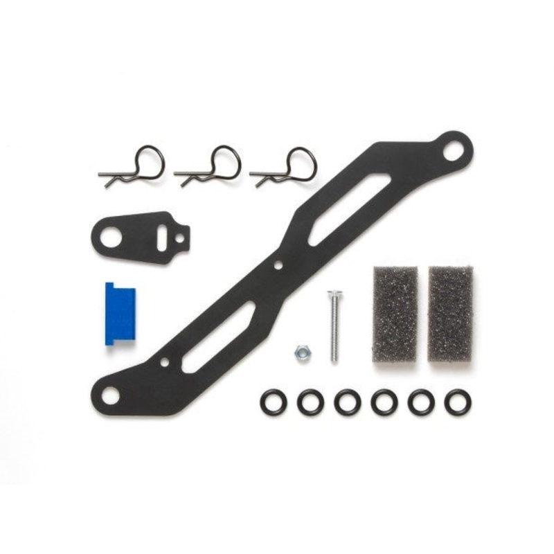 Tamiya 54555 FRP Battery Plate and Transponder Stay Set (TT-02)