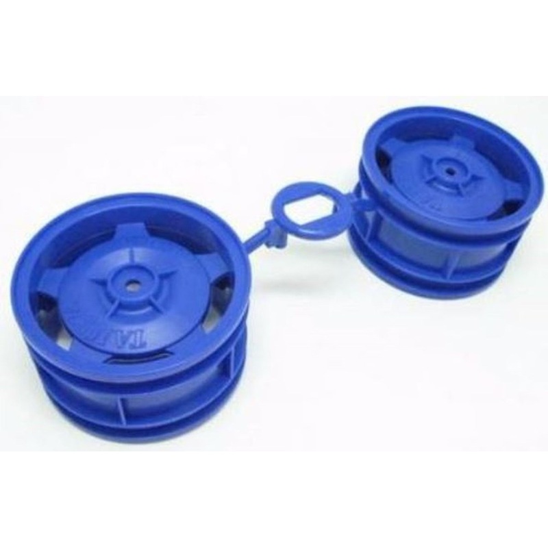 Tamiya 54682 BUGGY REAR STAR DISH WHEEL BLUE (2)