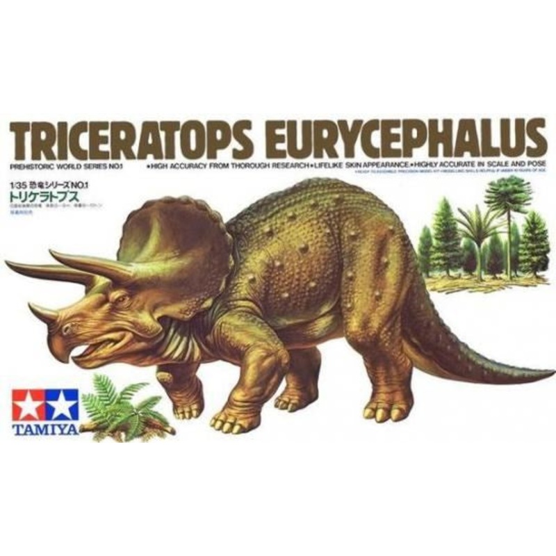 Tamiya 60201 1/35 Triceratops Eurycephalus