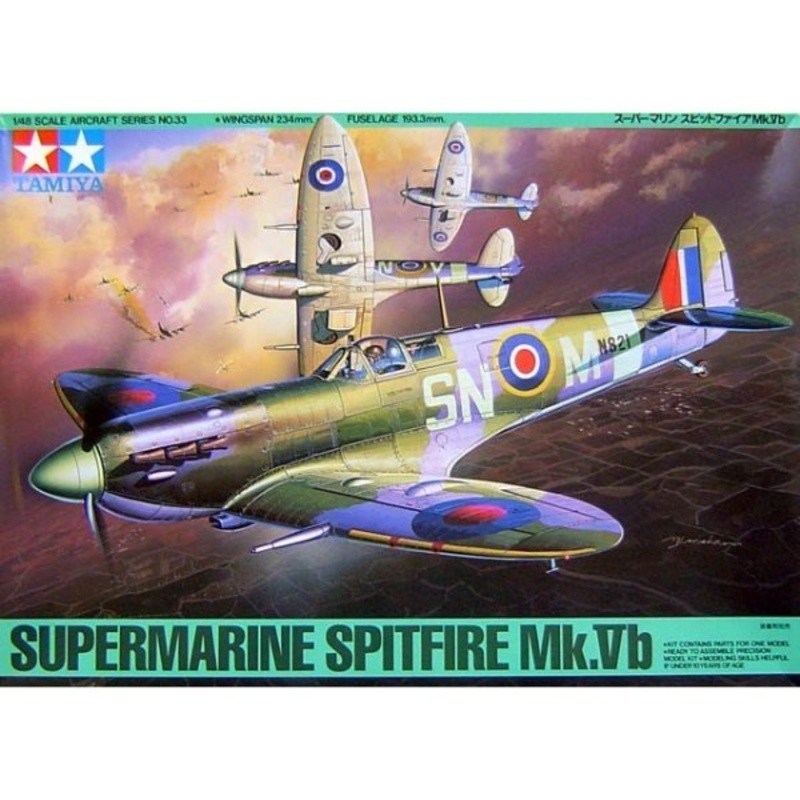 Tamiya 61033 1/48 Supermarine Spitfire Mk.Vb