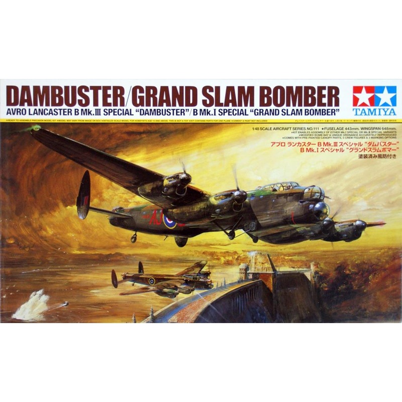 Tamiya 61111 1/48 Lancaster Dambuster