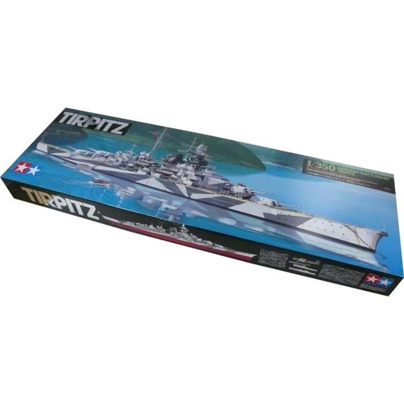 Tamiya 78015 1/350 German Tirpitz Battleship