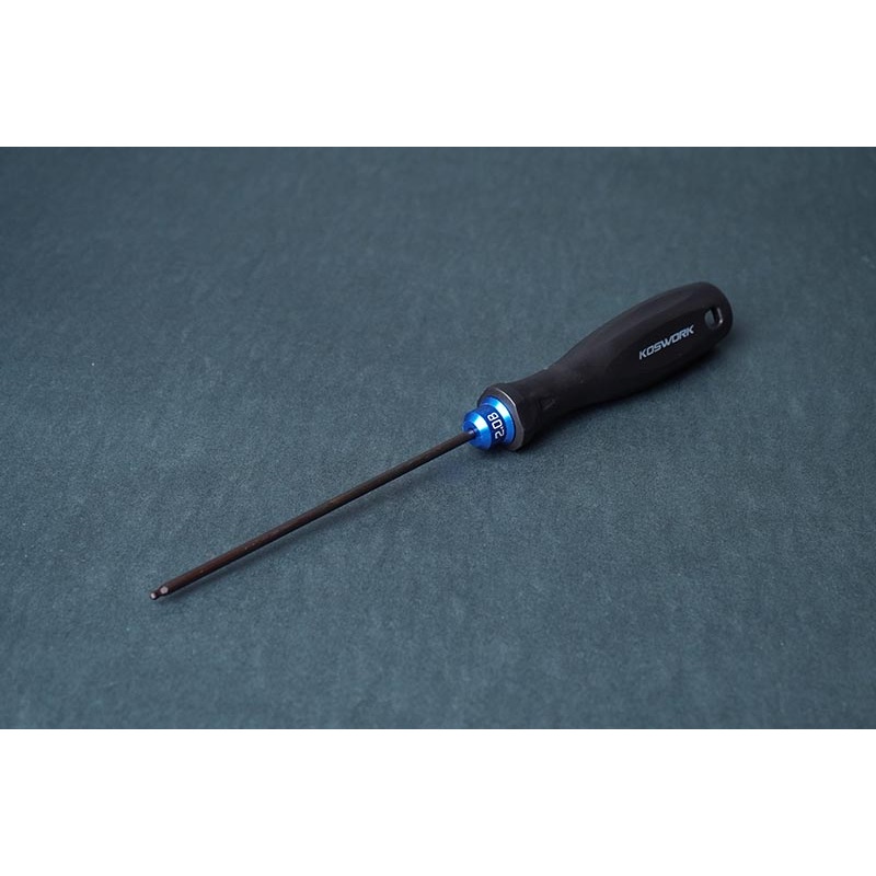 Koswork KOS13204-H20B Ball End Hex Wrench 2.0mm (w/120mm Tip)