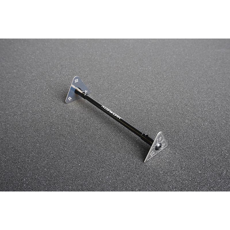 Koswork KOS13320-1922 Steel Ride Height Gauge Set (19~21mm & 22~24mm, 1/10 & 1/8 Buggy)