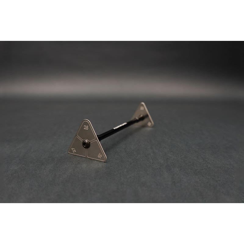 Koswork KOS13320-2225 Steel Ride Height Gauge Set (w/alum handle, 22~24mm & 25~27mm, 1/10 Truck & 1/8 Buggy)