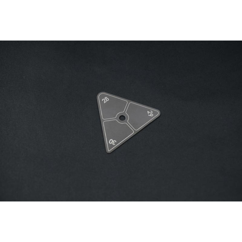 Koswork KOS13321-28 Steel Ride Height Gauge Plate (28~30mm, 1/10 SC Truck & 1/8 Buggy)