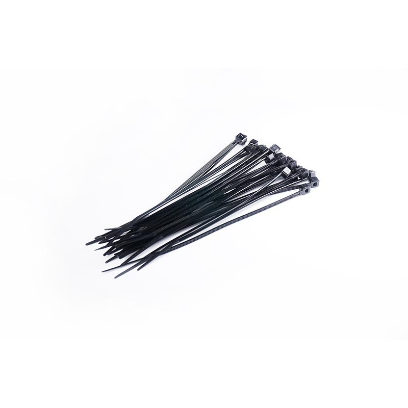 Koswork KOS14531-25 25pcs 2x100mm High Strength Cable Zip Tie Black