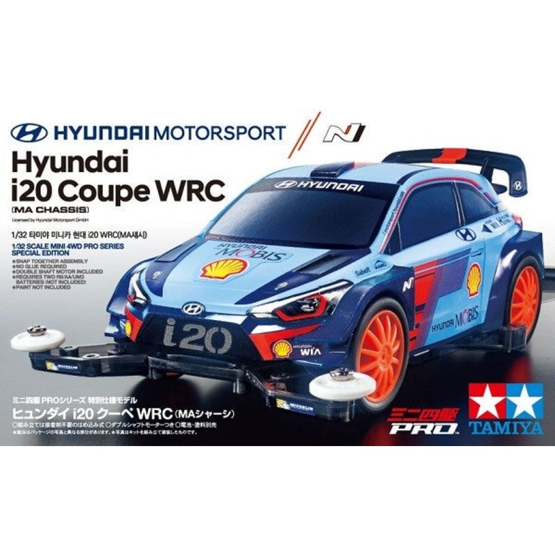 Tamiya 95517 Mini 4WD Hyundai i20 Coupe WRC (MA)