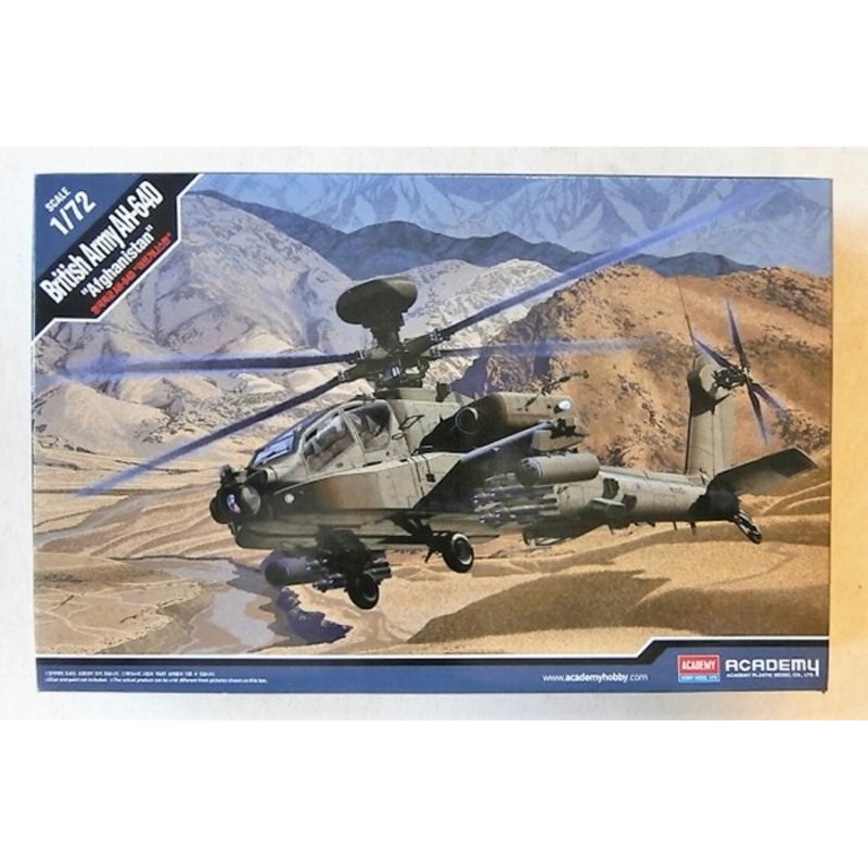 Academy 12537 1/72 BRITISH ARMY AH-64 AFGHAN WAR