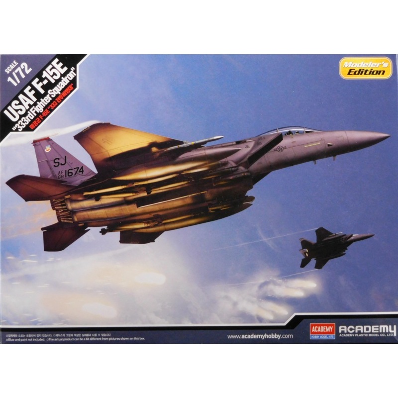 ACADEMY 12550 1/72 USAF F-15E 333rd FGTRSQ