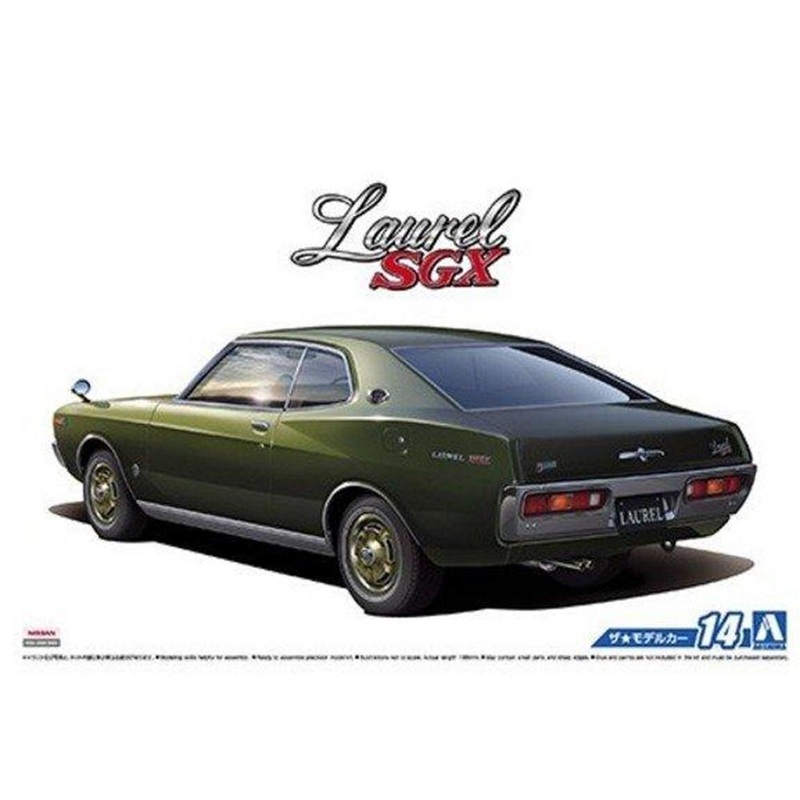 Aoshima 05211 1/24 NISSAN KHC130 LAUREL HT 2000SGX ’75