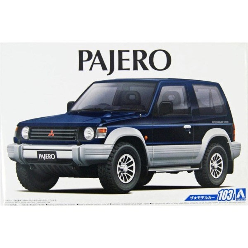 Aoshima 5697 1/24 MITSI PAJERO METAL TOP XR-11 ’91